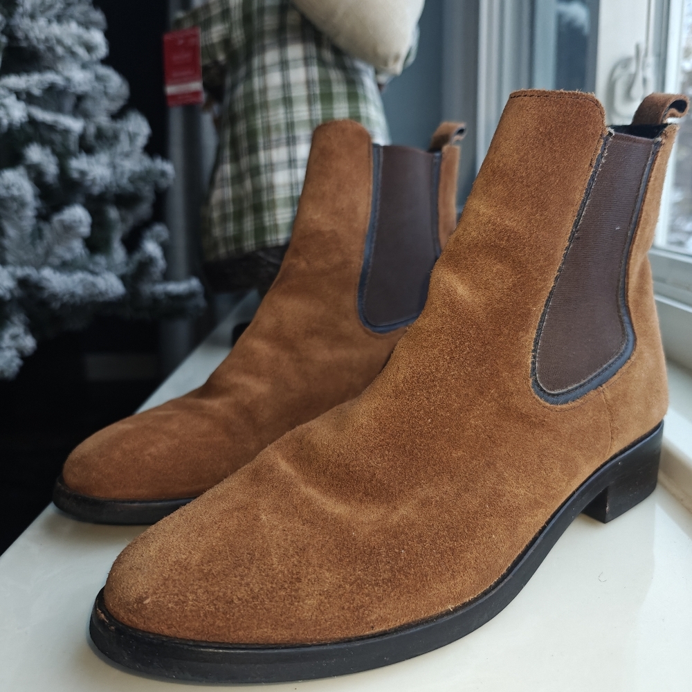 Women's Thursday Boots Duchess Brown Suede Chelsea Boot